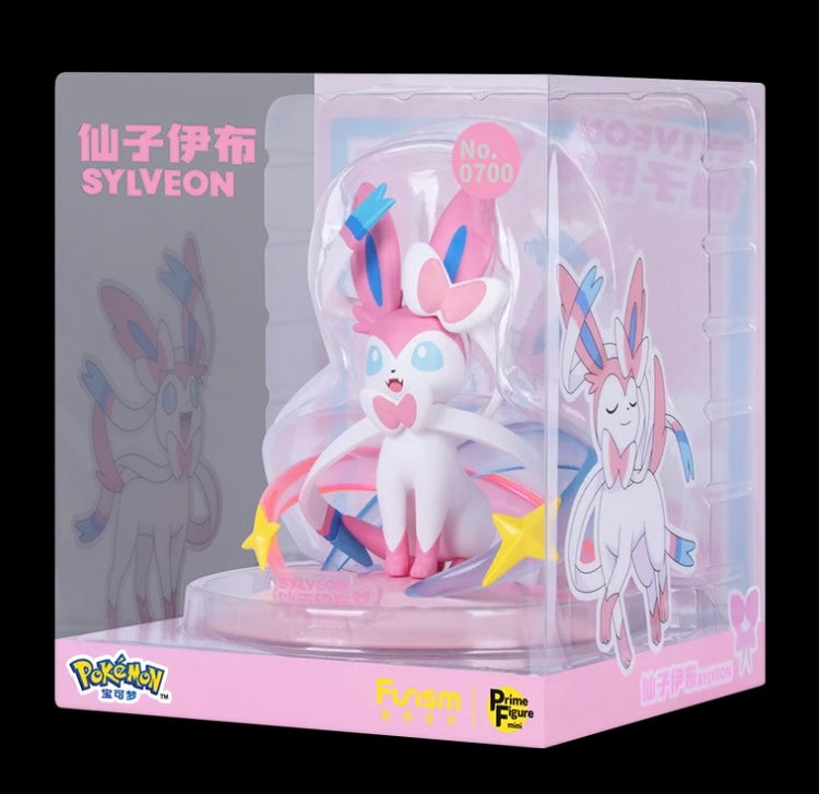 Pokemon Small Size Figure | No.25 Pikachu No. 94 Gengar No.700 Sylveon No. 813 Scorbunny - Toy Collection KawaiiGiftLand