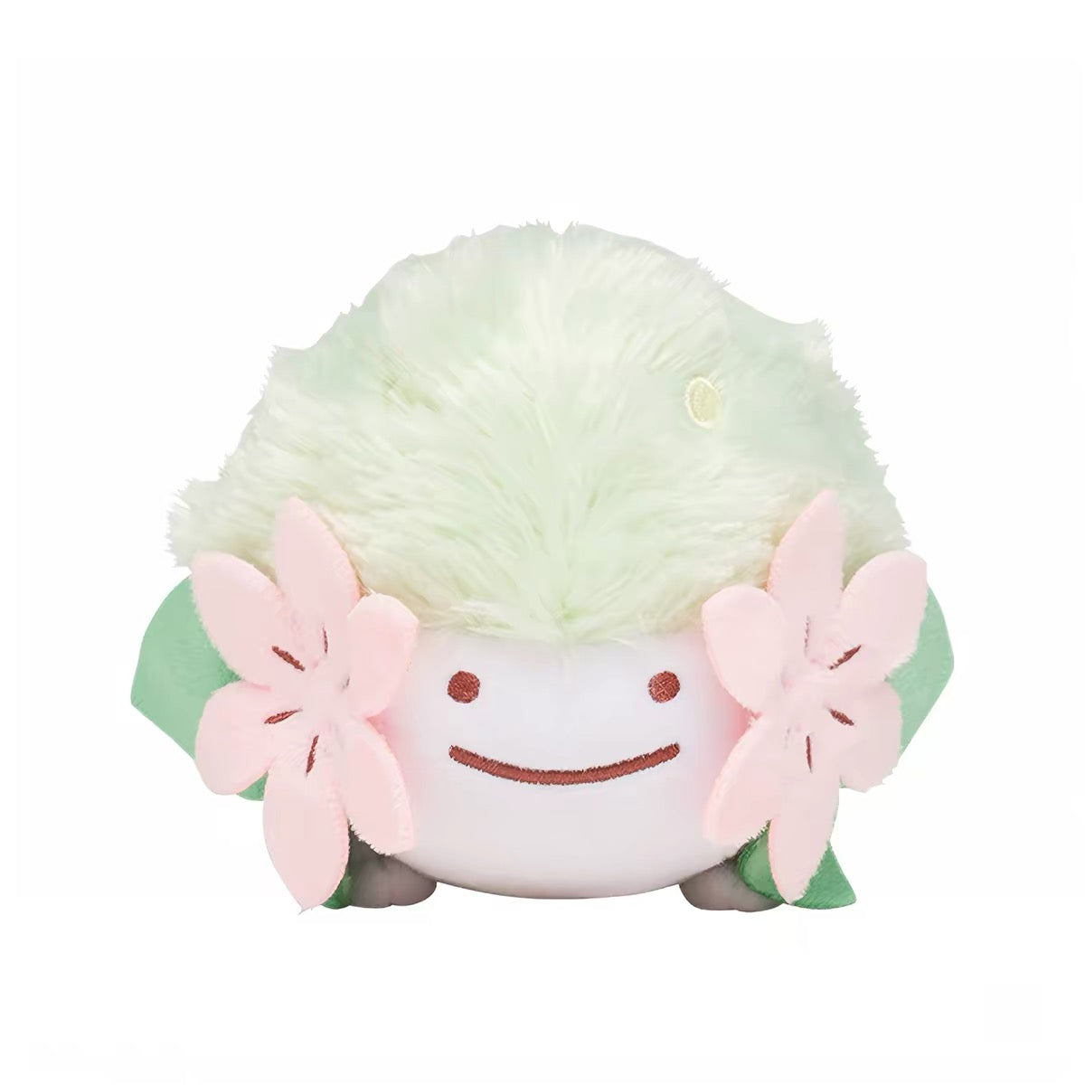 Japan Cartoon Pokemon Center Ditto Crossover Part 5 | Exeggutor Shaymin Magnemite Pichu Raichu Jirachi Wobbuffet Whimsicott Gloom Alolan Vulpix - Mascot Mini Plush Doll