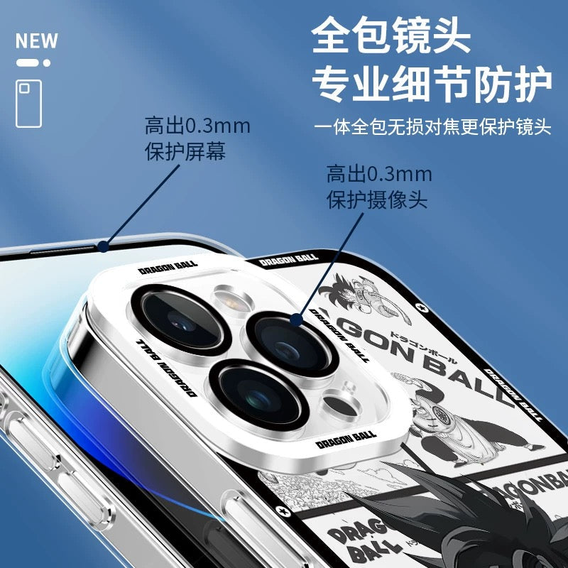 Japanese Anime Dragon Ball | Goku Vegito Vegeta Super Saiyan - iPhone Case PLUS SE2 XS XR X 11 12 13 14 15 16 16e 17 17e Pro Promax 12mini 13mini
