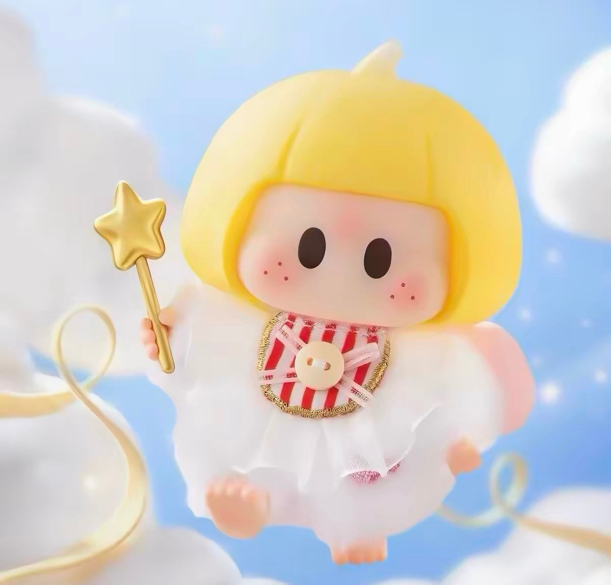 YOYO Chan Doll | Yoyo Angel Baby - Plush Vinyl Keychain Pendant Blind Box