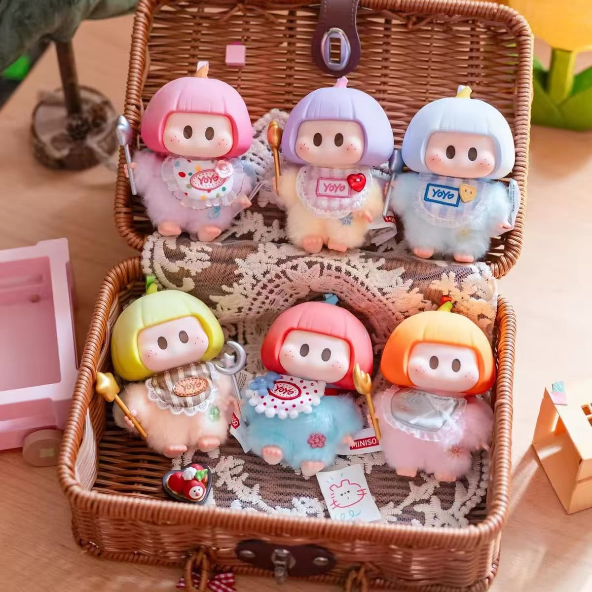 YOYO Chan Doll | Yoyo Angel Baby - Plush Vinyl Keychain Pendant Blind Box