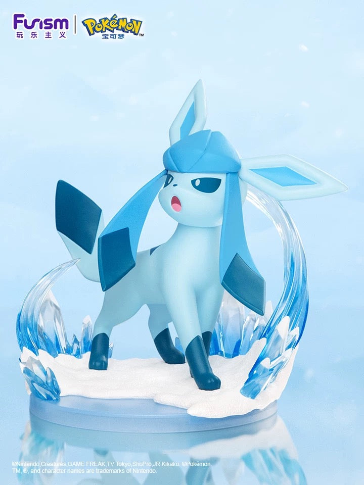 Pokemon 17cm Eevee Evolution Evolve Version | Glaceon Leafeon - Toy Collection KawaiiGiftLand