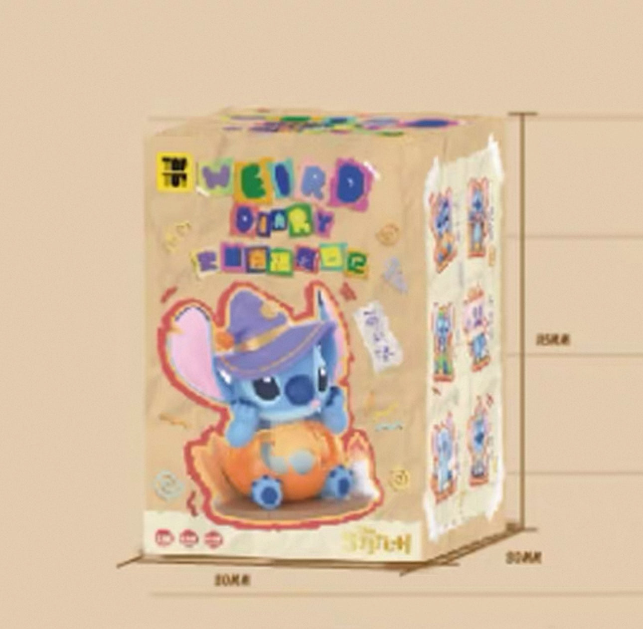 TOPTOY x Stitch Weird Dairy Series Box Part 1 - Figure Collectable Toys Mystery Blind Box