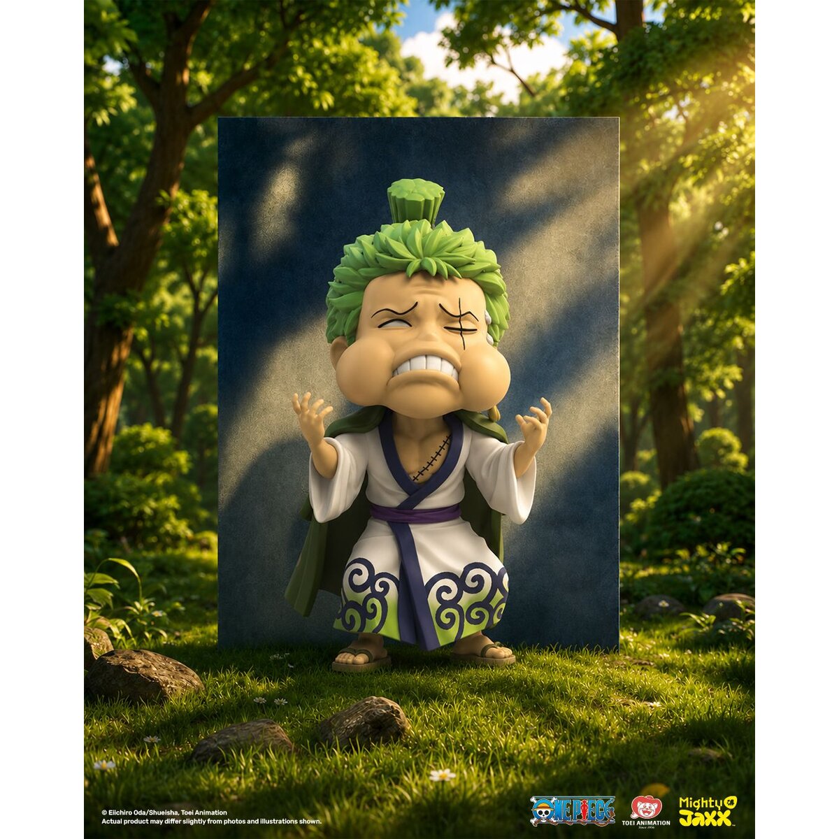 One Piece Silly Faces Zoro figure Wano Country