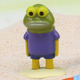 Life of Fish Series - Tom purple fish alloy figure with big eyes