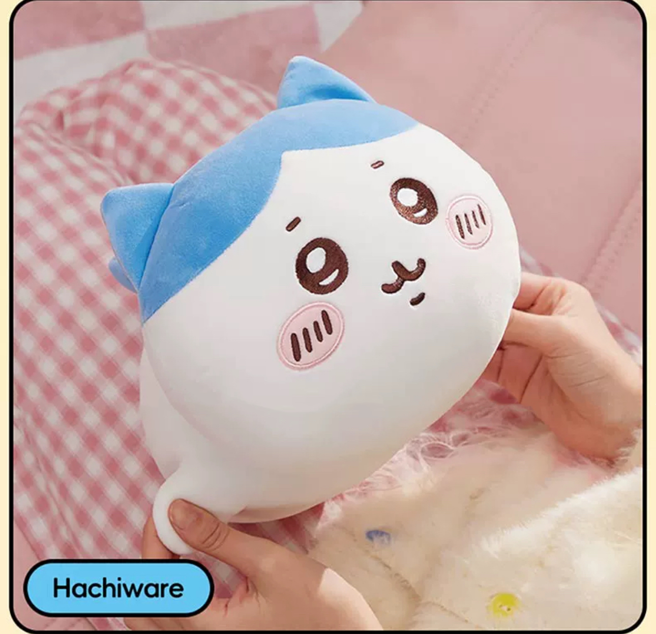 ChiiKawa X Miniso | ChiiKawa Hachiware Usagi Momonga Lying Down - 25cm Plush Doll Kawaii items Room Decoration doll KawaiiGiftLand