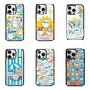 Japanese Cartoon ChiiKawa Clear with Transparent Black Frame Phone Case | ChiiKawa Hachiware Usagi Summer Time Party Part1 6 Styles - iPhone Case 12 13 14 15 16 17 Pro Promax