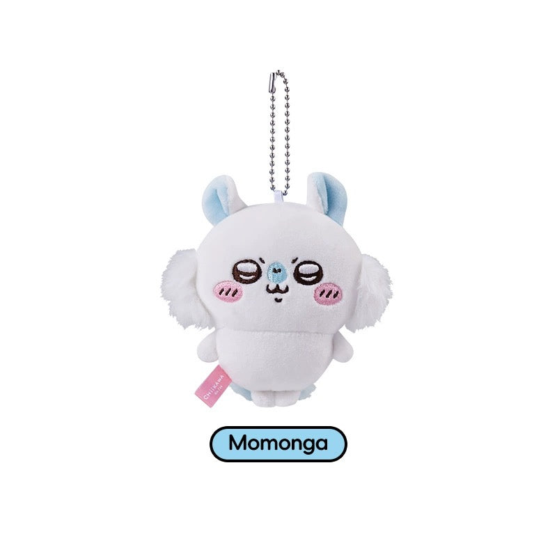 ChiiKawa X Miniso | ChiiKawa Hachiware Usagi Momonga Mini Plush Doll Keychain - Kawaii items Room Decoration doll KawaiiGiftLand