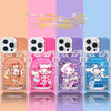 Japanese Cartoon Sanrio x Magical DoReMi Laser Case | Hello Kitty My Melody Kuromi Cinnamoroll 4 Styles - iPhone Case 11 12 13 14 15 16 16e 17 17e 18 Pro Promax