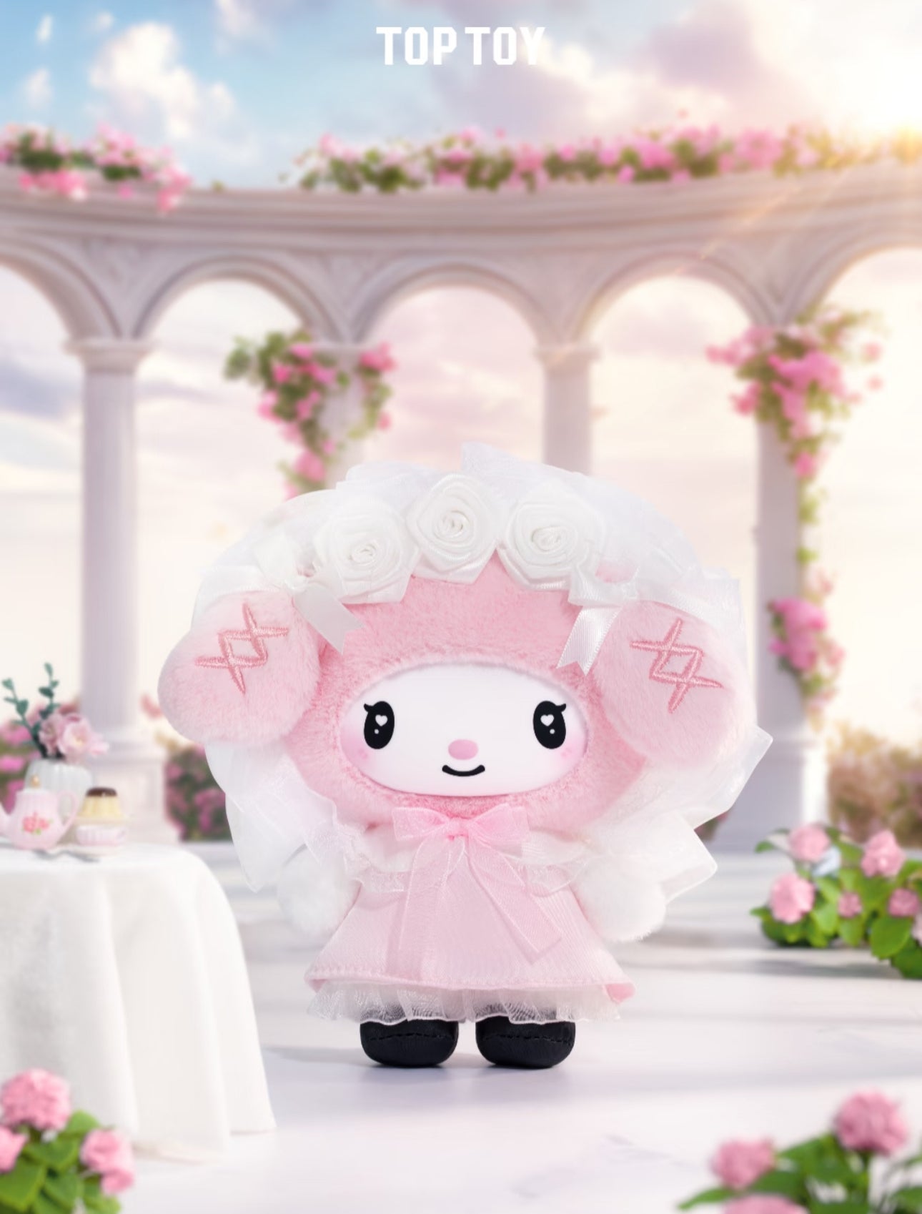 TopToy Sanrio Characters Angel Garden Series | My Melody & Kuromi - Collectable Toys Mystery Blind Box KawaiiGiftLand