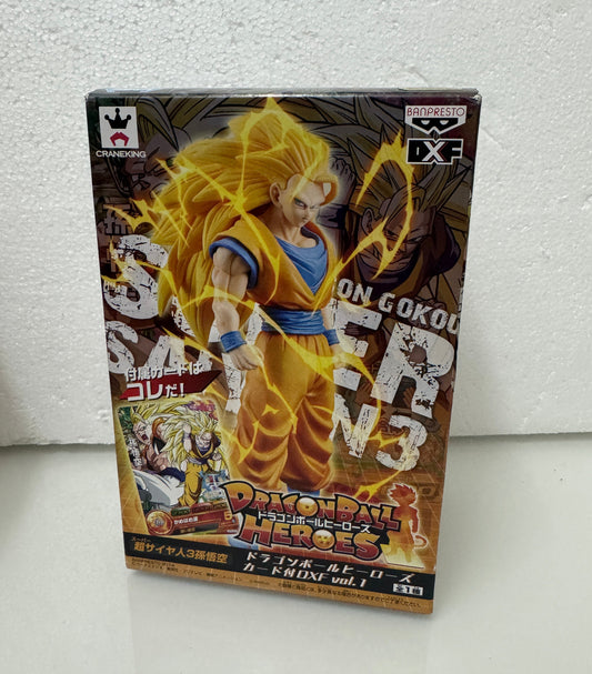 Japanese Anime DragonBall Hero DXF | Super Saiyan 3 Gokou Figure - 2014 Retried Toy Collection