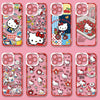 Japanese Cartoon Hello Kitty | Vintage Kitty Red Version - iPhone Case PLUS SE2 XS XR X 11 12 13 14 15 16 16e 17 17e Pro Promax 12mini 13mini