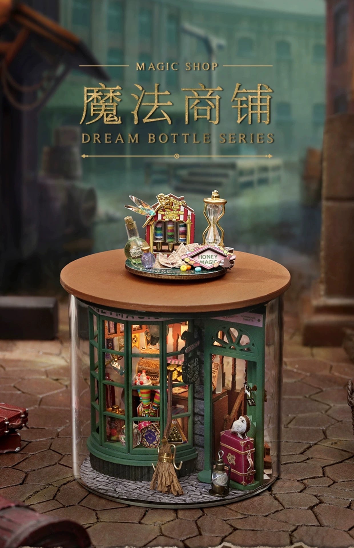 Craft Kits Dream Bottle Series | Magic World - DIY Handmade Mini World Miniature Gift Magic School