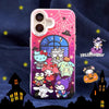 Japanese Cartoon Halloween Party Laser Case | Sanrio Group - iPhone Case 11 12 13 14 15 16 16e 17 17e 18 Pro Promax