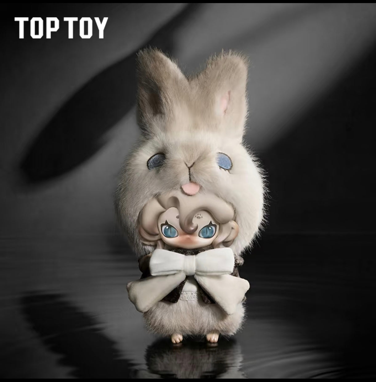 TOPTOY x Sugar Pocket Moonin "The Shrouded Night" Series Gothic Vinyl Face Plush Doll Blind Box