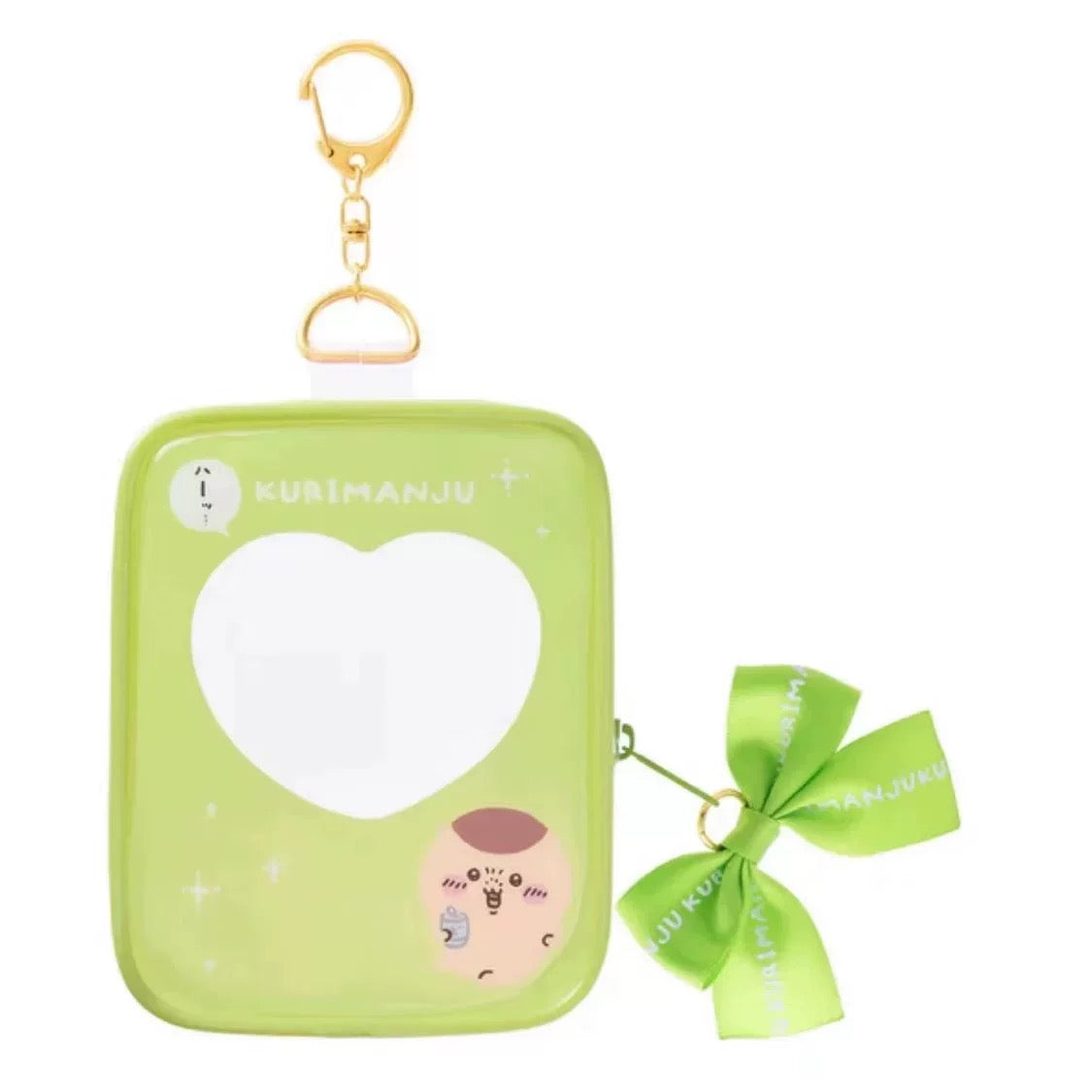 Japanese Cartoon Chiikawa Plastic with Ribbon Itabag Bag Keychain | ChiiKawa Hachiware Usagi Momonga Kurimanju Rakko Shisa Kani - Kawaii Items Can Put in Dolls Keep Dolls Clean KawaiiGiftLand
