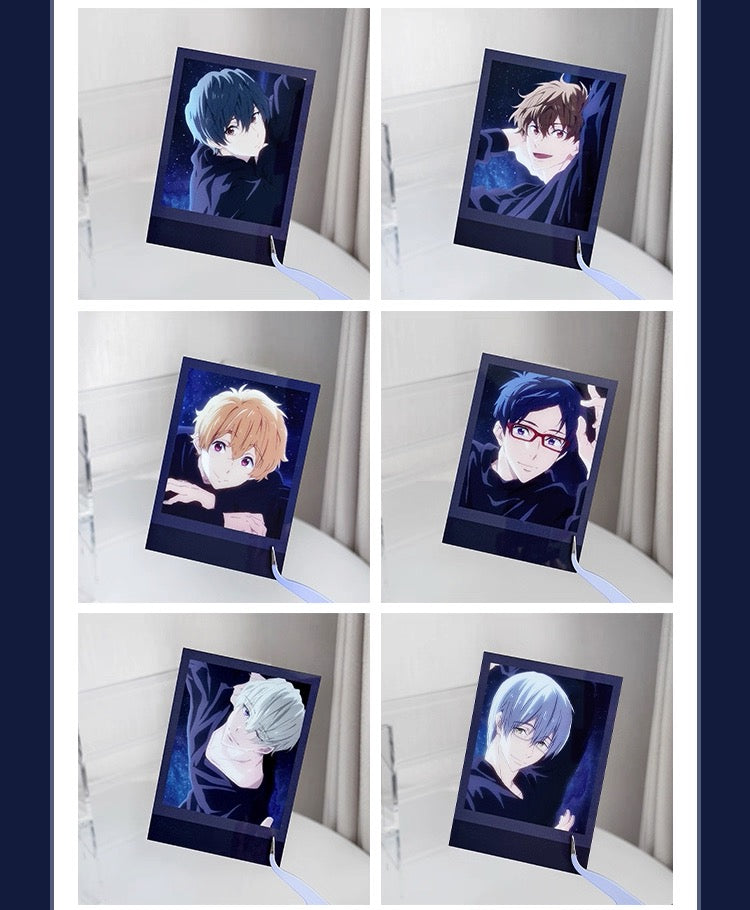 Japanese Anime Free! Iwatobi Swim Club Star Night Series Card Part 1 | Haruka Makoto Rin Nagisa Rei Kirishima Sosuke - Cute Kawaii Item Blind Bag