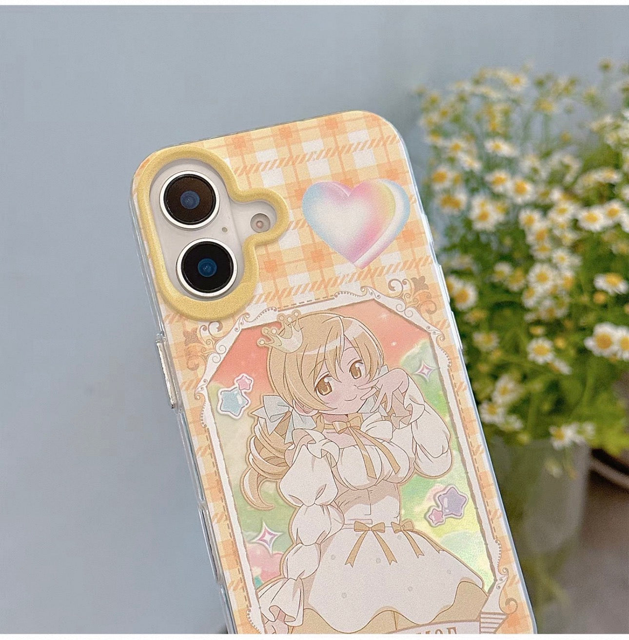 Japanese Cartoon Puella Magi Madoka Magica Laser Case | Madoka Miki Tomoe Sakura Akemi - Phone Case Samsung Galaxy S26 S25 S24 S23 S22 S21 FE Ultra Edge