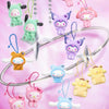 Miniso Sanrio Characters Gem Forest Animals Keychain | Hello Kitty My Melody Kuromi Cinnamoroll Pompompurin Pochacco - Collectable Toys Mystery Blind Box
