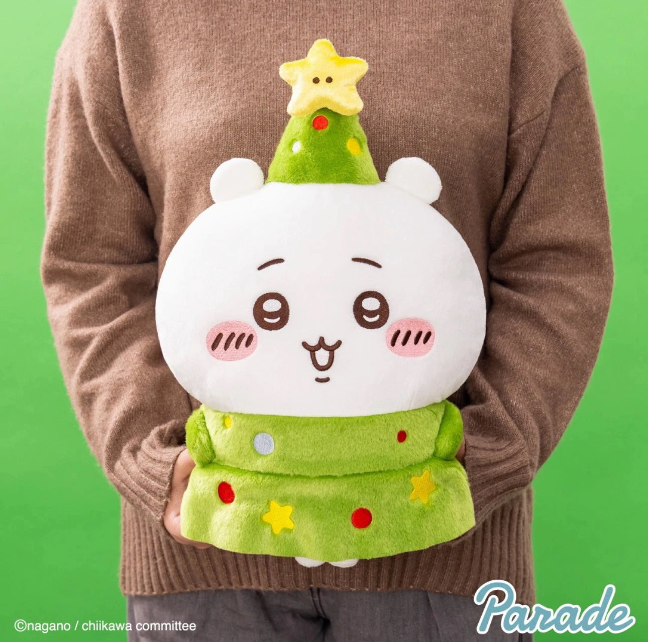 Japan ChiiKawa Prize | 2024 Merry Christmas Chiikawa Hachiware Usagi Plush Doll - Kawaii items Room Decoration doll KawaiiGiftLand
