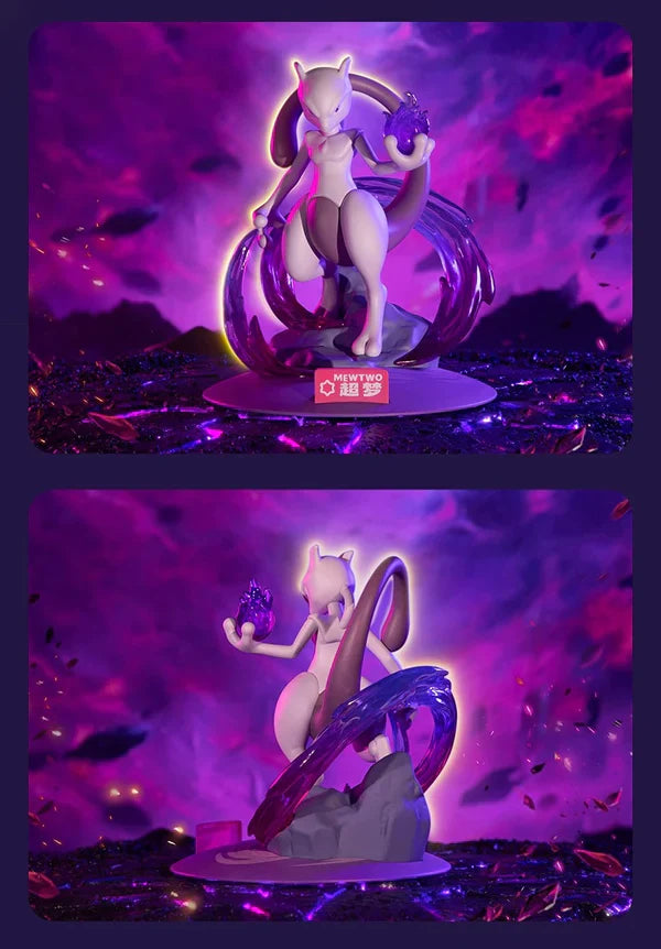 Pokemon Small Size Figure | No.52 Meowth No.150 Mewtwo - Toy Collection