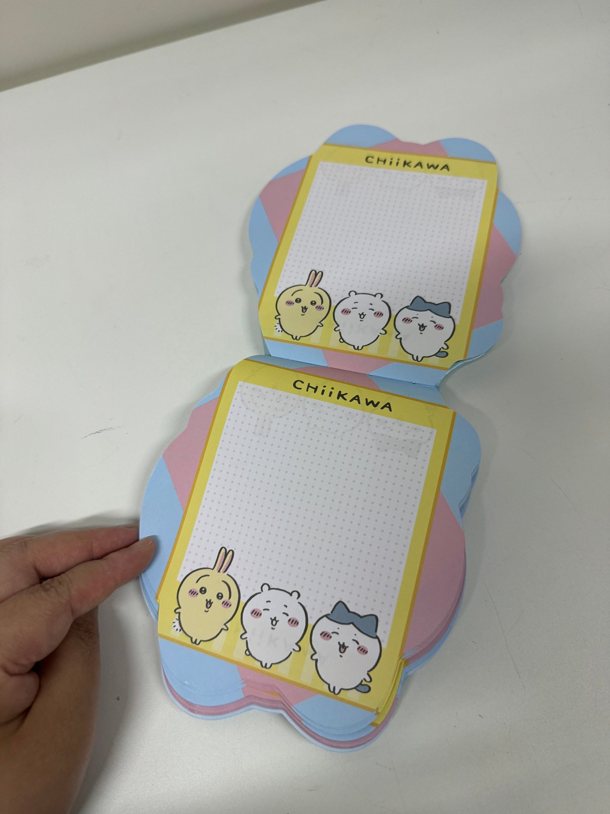 ChiiKawa X Miniso | ChiiKawa Hachiware Usagi Embroidery Notebook - Kawaii items Room Decoration KawaiiGiftLand