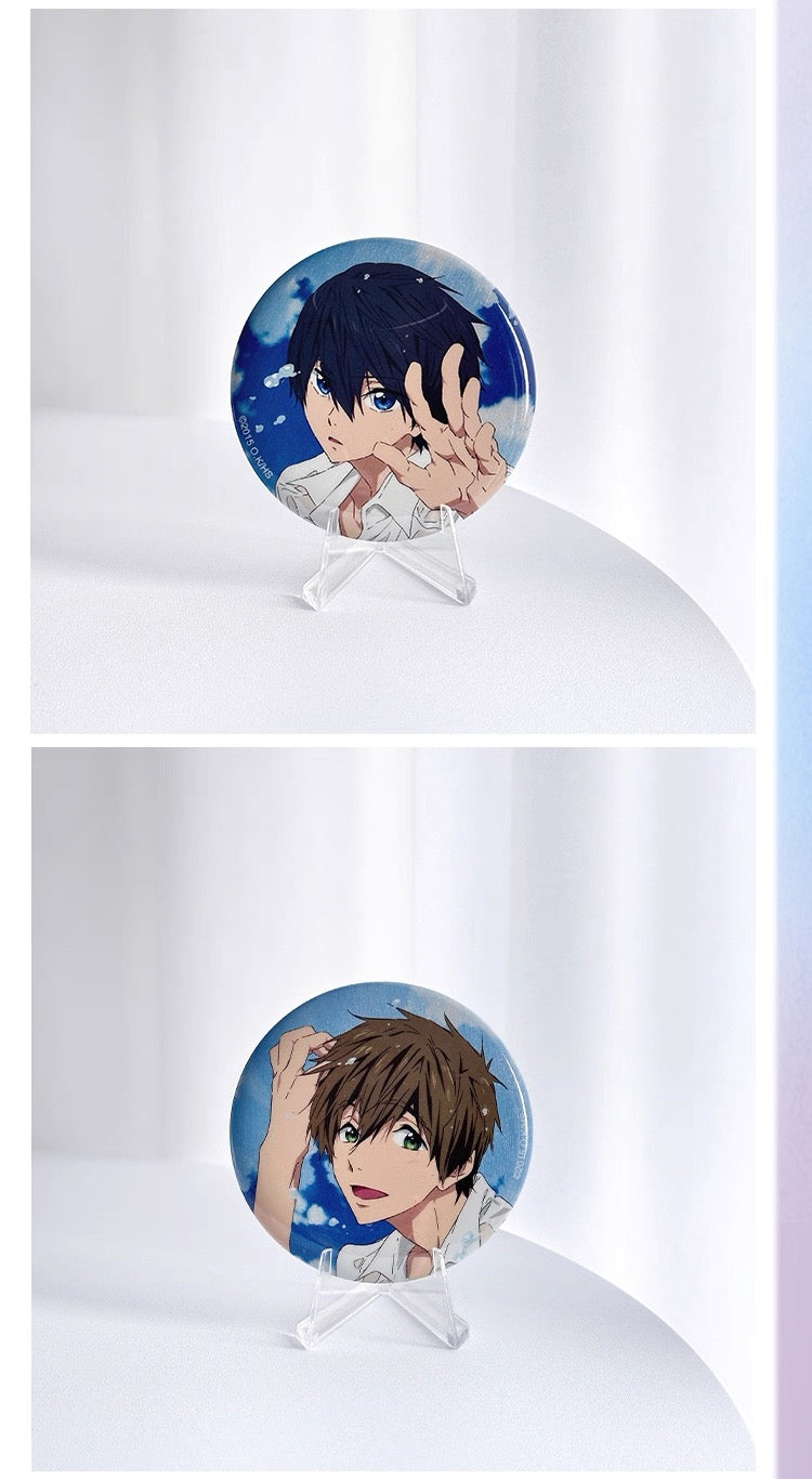 Japanese Anime Free! Iwatobi Swim Club Good Memories Series Fridge Magnets | Haruka Makoto Kirishima Shiina - Cute Kawaii Item Blind Bag