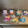 ChiiKawa X Miniso Hot Summer Series | ChiiKawa Hachiware Usagi Momonga Kurimanju Rakko Shisa In Swim Ring Cute Plush Doll Keychain - Kawaii Items Room Decoration Doll