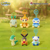 Japan Cartoon Pokemon Center Pokeball Keychain 4th & 5th Generation | Turtwig Chimchar Piplup Snivy Tepig Oshawott - Mascot Mini Plush Doll