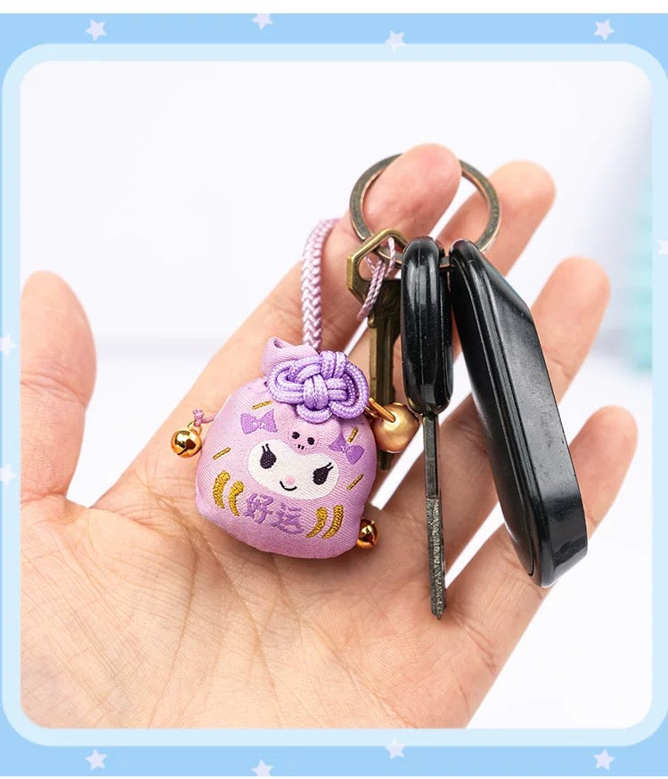 Sanrio Omamori Japan Style Lucky Blessing Bag | Hello Kitty My Melody Kuromi Cinnamoroll Pompompurin Pochacco Hangyodon - Kawaii Item KawaiiGiftLand