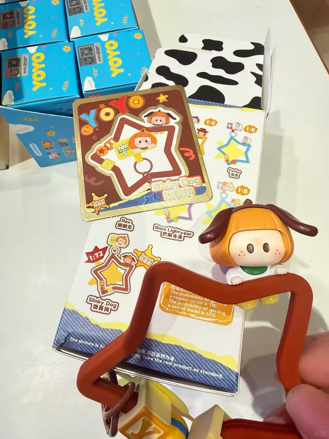 YOYO Chan x Toy Story Mini Figure | YOYO Star Shape Cellphone Pendant Collection - Collectable Toys Mystery Blind Box