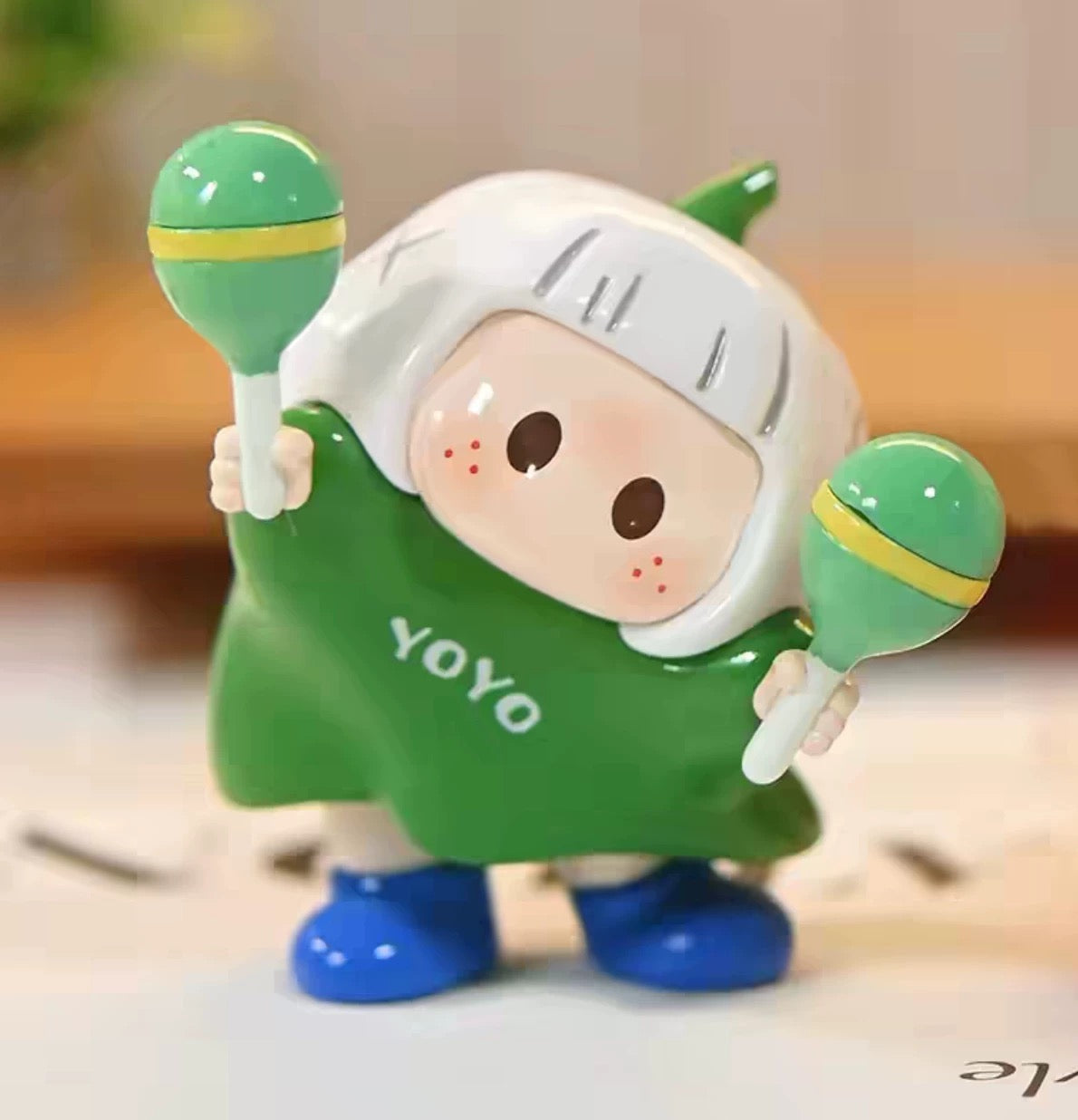ฟิกเกอร์จิ๋ว YOYO Chan ชุดที่ 1 | คอลเลกชัน YOYO เอียงหัว - ของเล่นสะสมแบบสุ่ม (Mystery Blind Box)