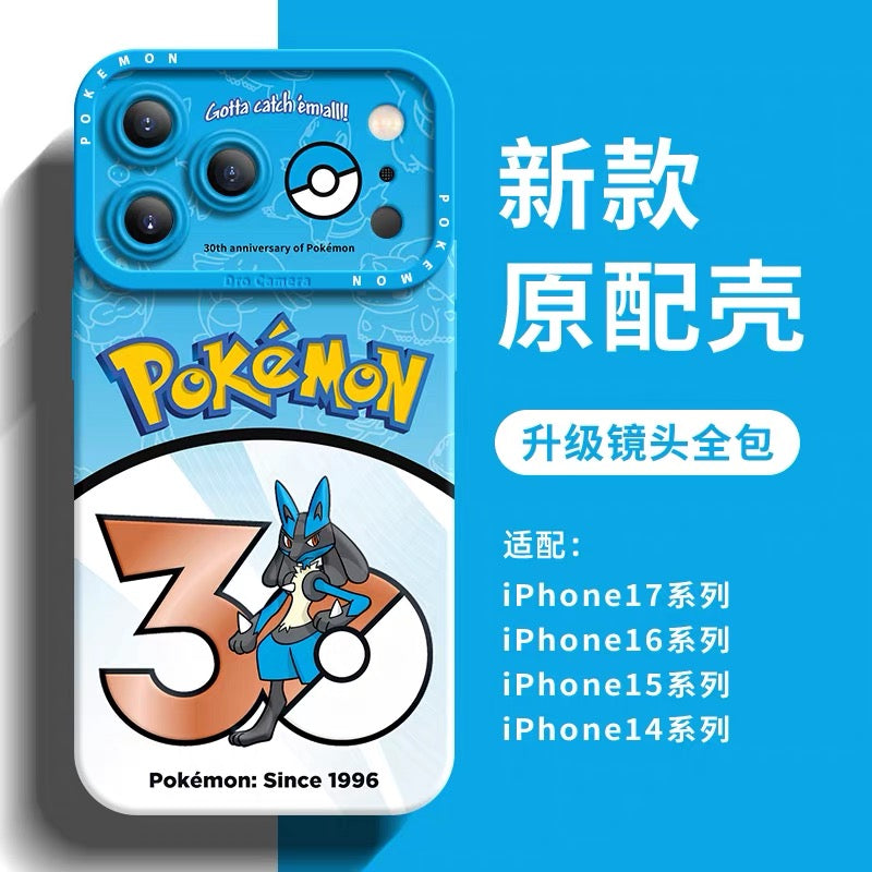 Japanese Cartoon Pokemon Silicone Case Pokemon 30 Anniversary Version Part16 | Torterra Infernape Empoleon Garchomp Lucario Gallade Gliscor Weavile 8 Styles - Phone Case Samsung Galaxy S26 S25 S24 S23 FE Ultra Edge