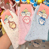 ChiiKawa X Miniso | ChiiKawa Hachiware Usagi Soft Colour Embroidery Socks - Kawaii items