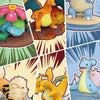 Pokemon Battle Moment Series | Venusaur Charizard Blastoise Arcanine Lapras Dragonite - Anime Collectable Toys Figure