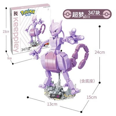 Pokemon Character Evolution Series Part 1 | Charizard Blastoise Venusaur Gyarados Mewtwo - Building Blocks Toy Collections KawaiiGiftLand