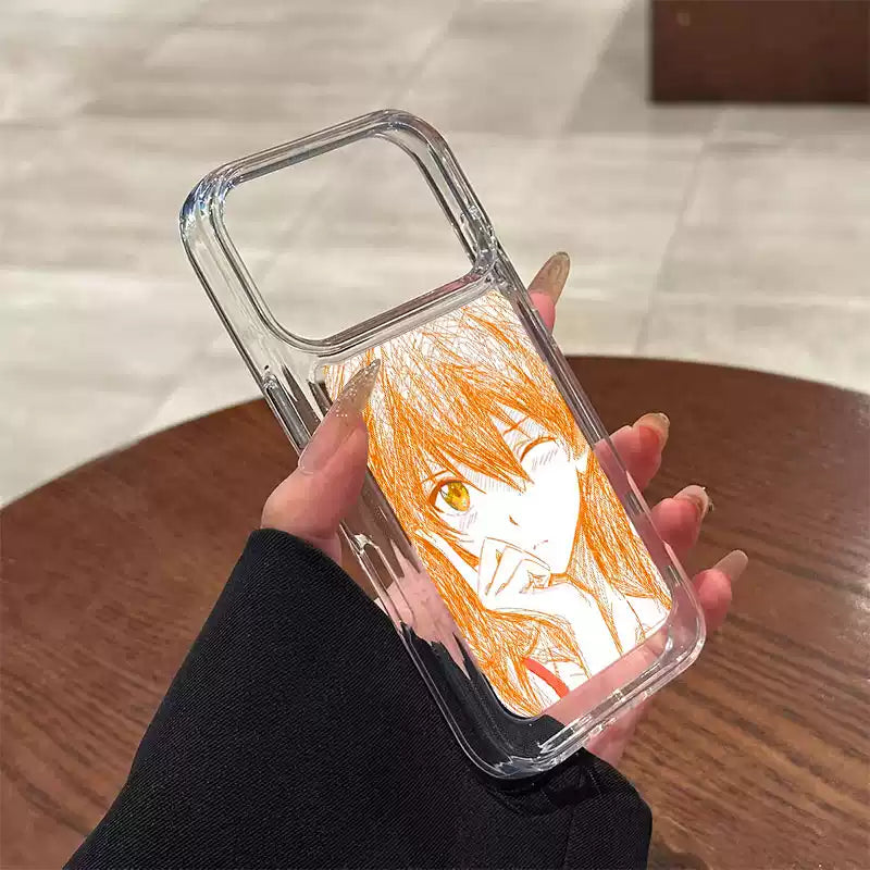 Japanese Anime Evangelion Cases|  iPhone Case PLUS SE2 11 12 13 14 15 16e 16 17 17e Pro Promax 12mini 13mini