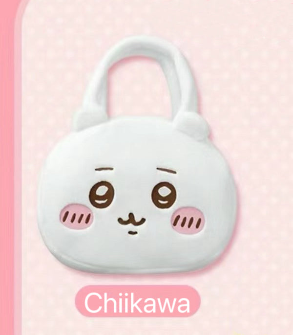 ChiiKawa X Miniso | ChiiKawa Hachiware Usagi Big Head Plush Bag - Kawaii items Room Decoration KawaiiGiftLand