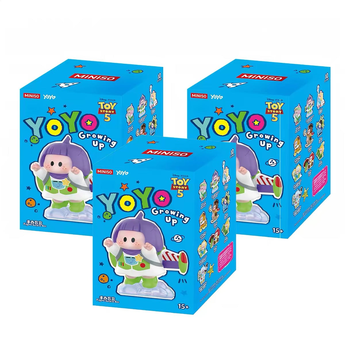 ฟิกเกอร์จิ๋ว YOYO Chan x Toy Story | คอลเลกชัน YOYO Growing Up - กล่องสุ่มของเล่นสะสม