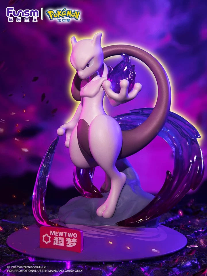 Pokemon Small Size Figure | No.52 Meowth No.150 Mewtwo - Toy Collection KawaiiGiftLand