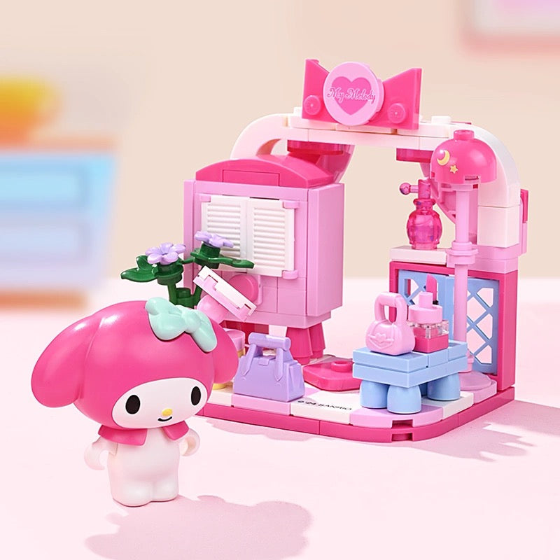 Sanrio Home Life Series | Hello Kitty My Melody Kuromi Cinnamoroll Pompompurin Pochacco -  Building Blocks Toy Collections KawaiiGiftLand