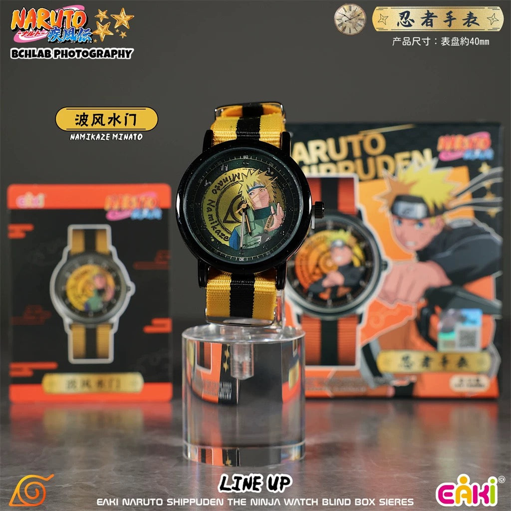 Eaki X Naruto Ninja Part 1 Watch Accessories Series | Naruto Shippuuden Naruto Sasuke Sakura Kakashi Minato Itachi Uchiha Madara Obito - Watch Collectable Toys Mystery Blind Box