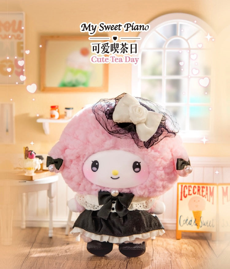 TopToy Sanrio Characters Sisters Outfits | My Melody Kuromi My Sweet Piano Tea Rest Day - Collectable Toys Mystery Blind Box KawaiiGiftLand
