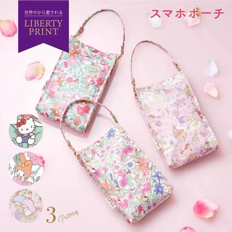 Japan Sanrio Liberty | Hello Kitty Little Twin Stars My Melody Little Phone Bag - Waterproof Little Bag Kawaii Bag