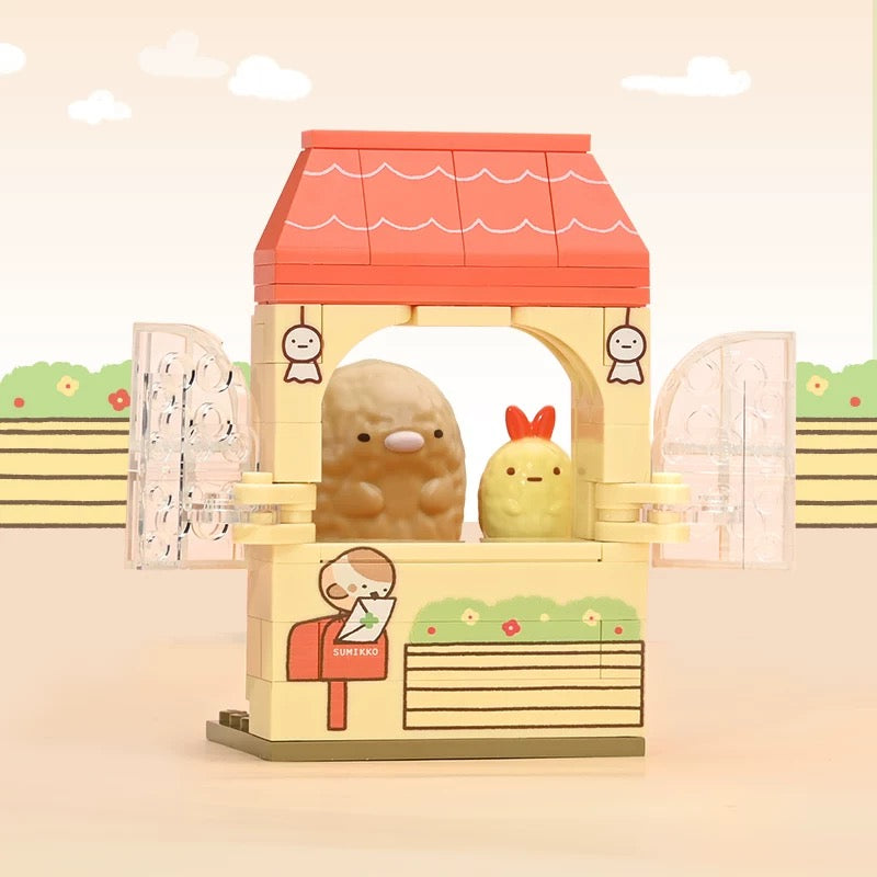 Sumikko Gurashi Little Windowsill Series | Shirokuma Penguin? Tokage Tonkatsu Neko Tapioca - Building Blocks Toy Collections KawaiiGiftLand
