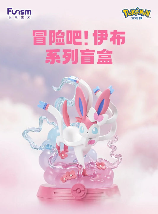 Mystery Blind Box Pokemon Eevee Evolution Evolve Adventure Version | Eevee Vaporeon Jolteon Flareon Espeon Umbreon Leafeon Glaceon Sylveon - Collectable Toys