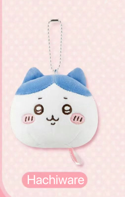ChiiKawa X Miniso | ChiiKawa Hachiware Usagi Big Head Keychain - Kawaii items Room Decoration doll KawaiiGiftLand