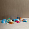 ChiiKawa X Miniso Hot Summer Series | ChiiKawa Hachiware Usagi Lay On Popsicles Cute Plastic Doll Quicksand Keychain - Kawaii Items Room Decoration Doll
