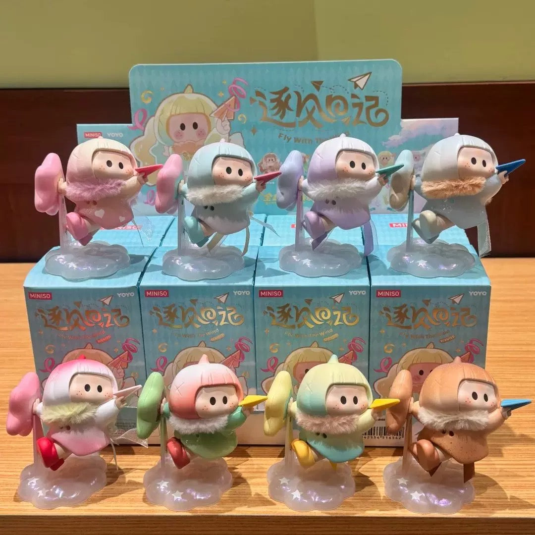 YOYO Chan Mini Figure Part 3 | YOYO Fly With The Wind Scented Collection - Collectable Toys Mystery Blind Box