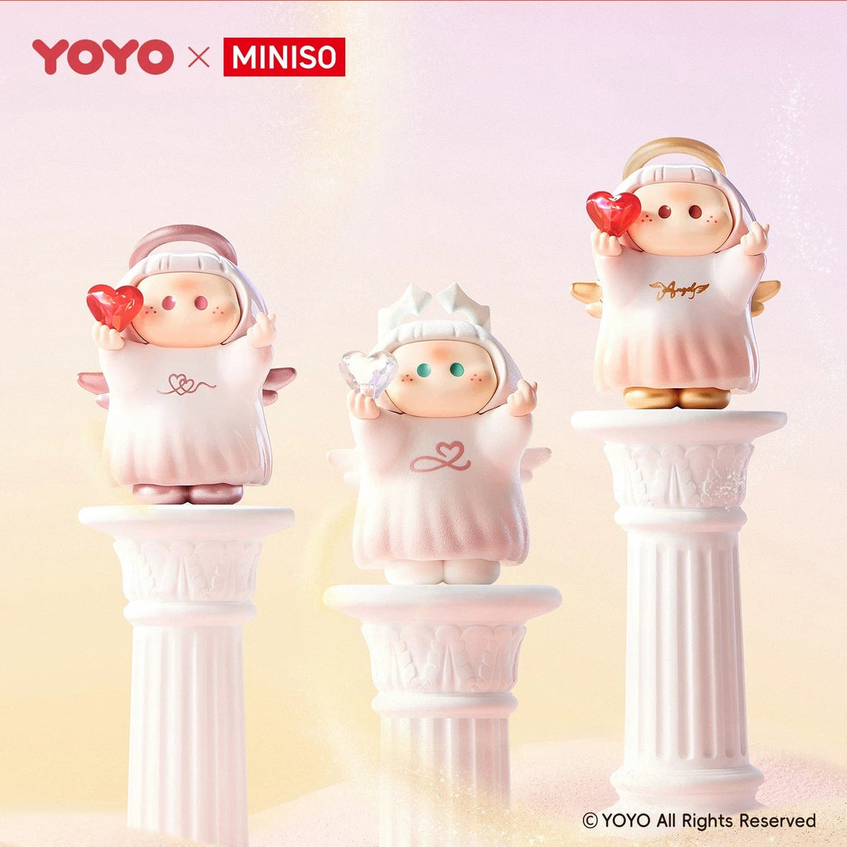 YOYO Chan Mini Figure Part 2 | YOYO Cupid Ring Collection - Collectable Toys Mystery Blind Box